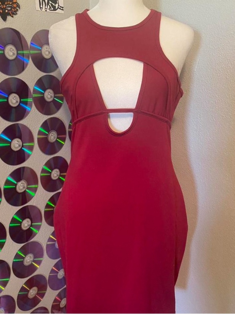 Sleeveless Cutout Bodycon Dress